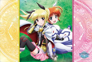 Bushiroad Rubber Mat Collection Vol. 172 Magical Girl Lyrical Nanoha Reflection: Nanoha & Fate_