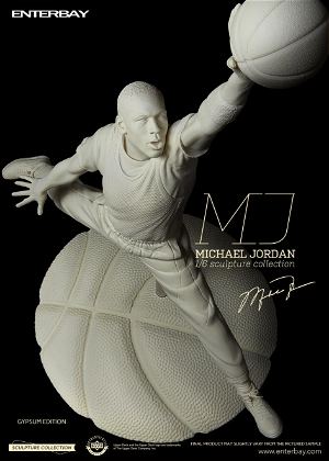 Enterbay 1/6 Scale Sculpture Collection: Michael Jordan Gypsum Edition