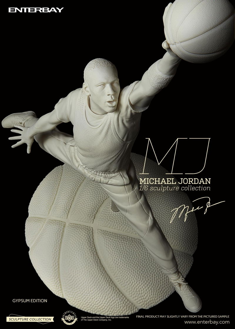 Enterbay 1/6 Scale Sculpture Collection: Michael Jordan Gypsum Edition image 2