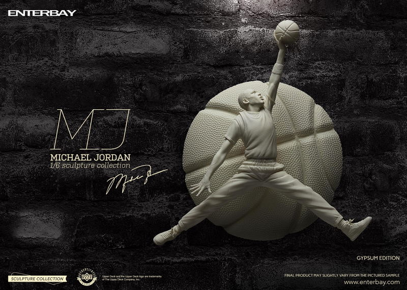 Enterbay 1/6 Scale Sculpture Collection: Michael Jordan Gypsum Edition image 3