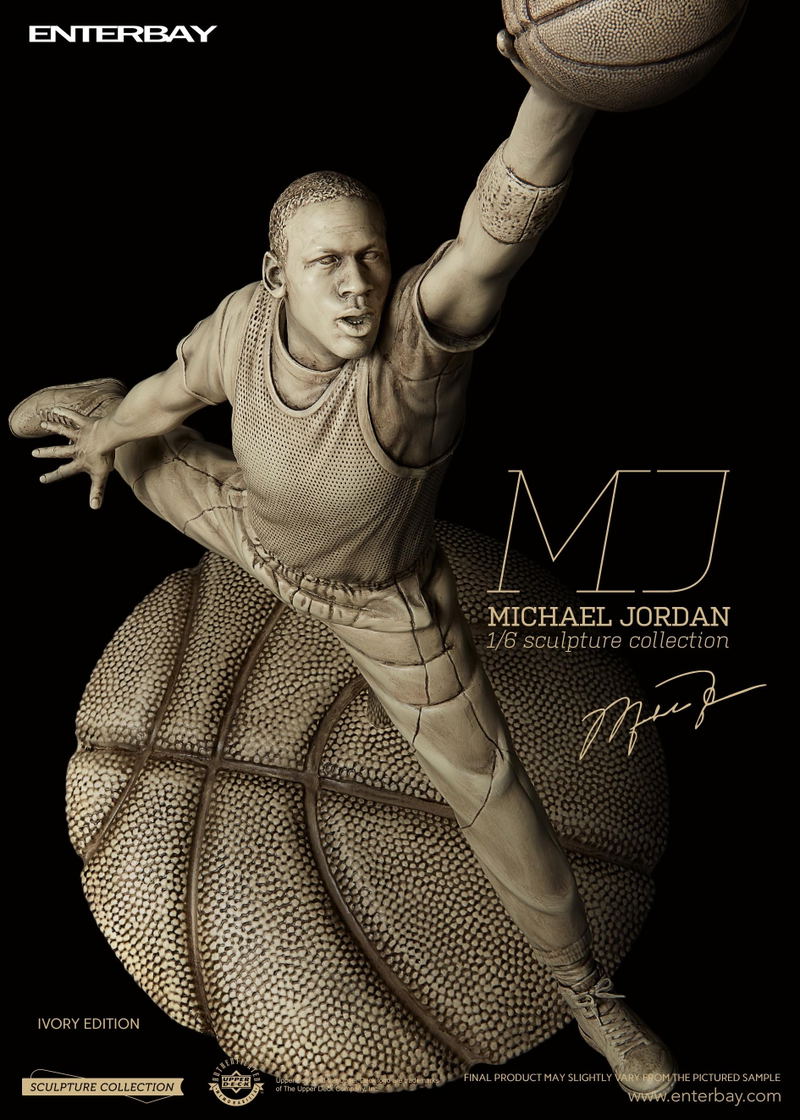 Enterbay 1/6 Scale Sculpture Collection: Michael Jordan Ivory Edition image 2