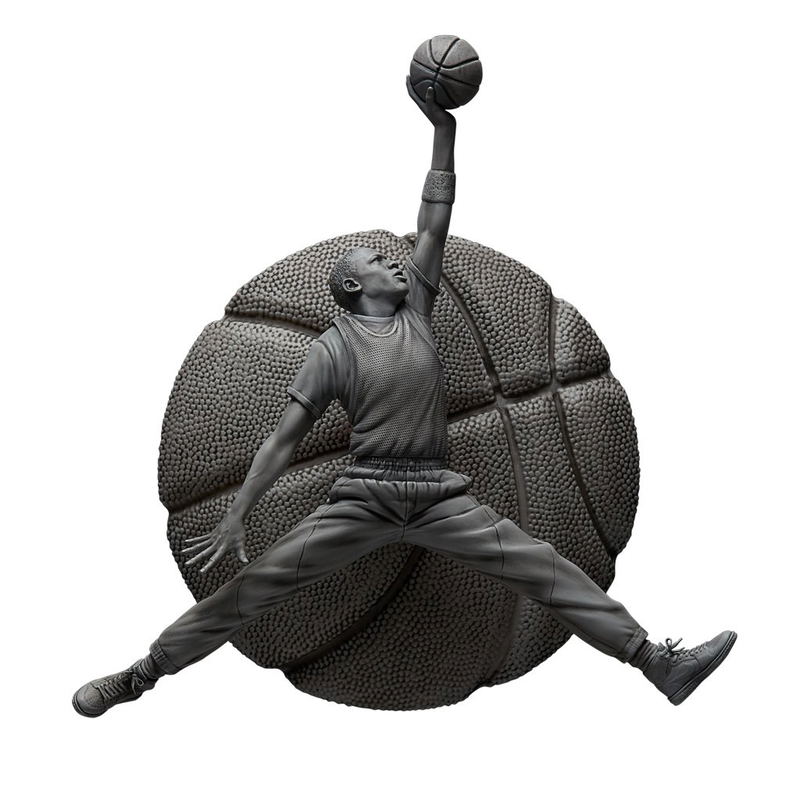 Enterbay 1/6 Scale Sculpture Collection: Michael Jordan Stone Edition image 1