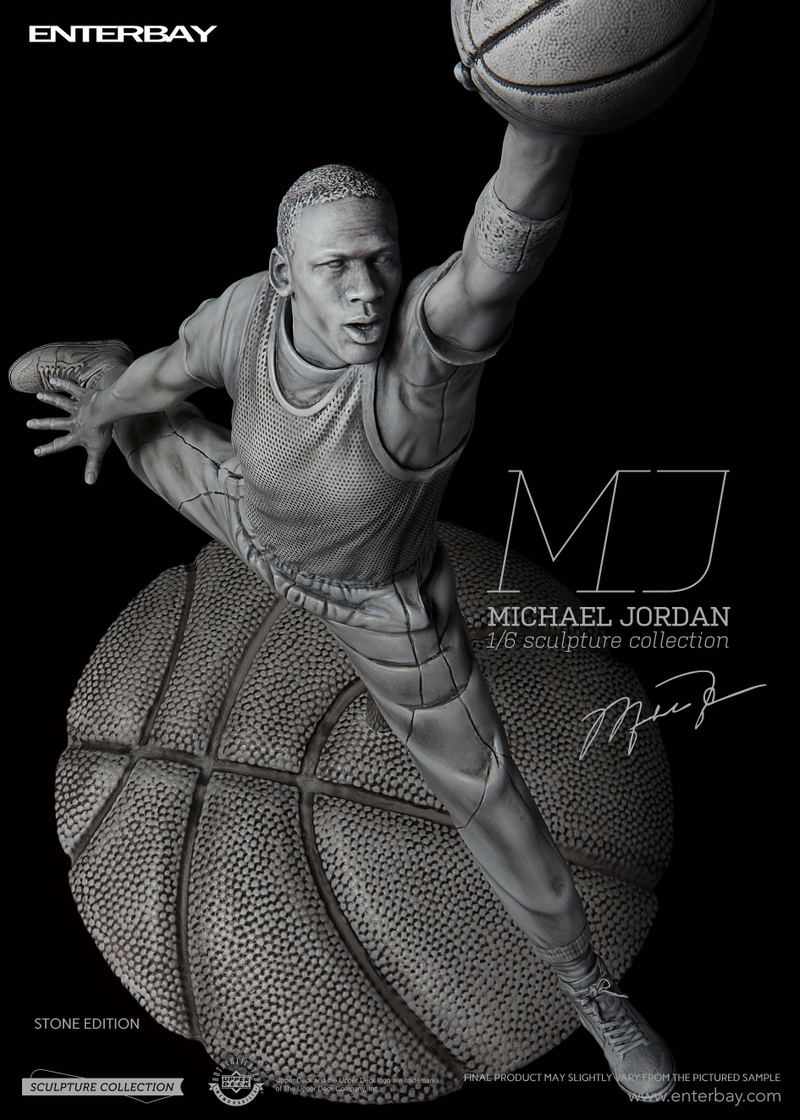 Enterbay 1/6 Scale Sculpture Collection: Michael Jordan Stone Edition image 2