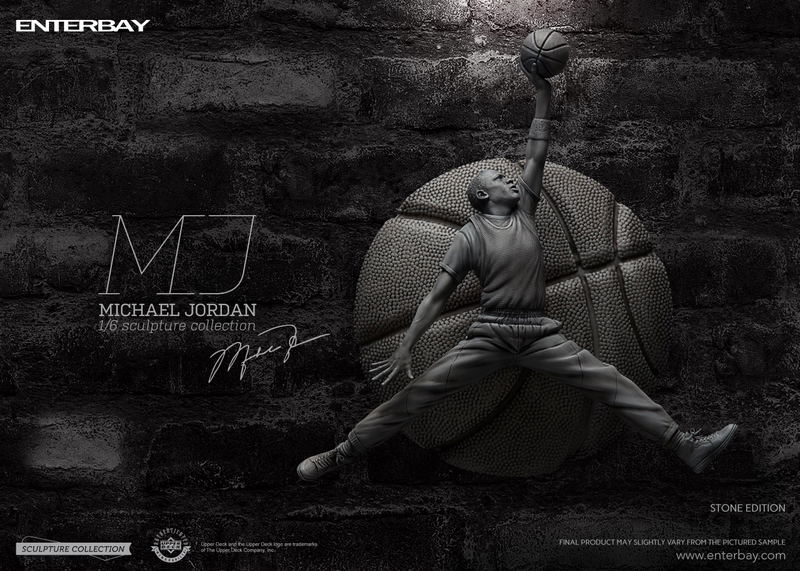 Enterbay 1/6 Scale Sculpture Collection: Michael Jordan Stone Edition image 3
