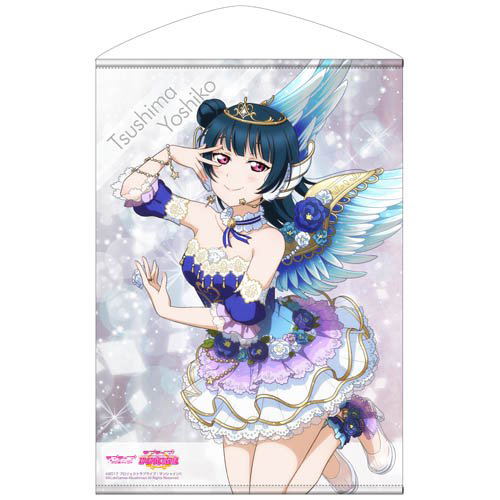 Love Live! Sunshine!! B2 Wall Scroll: Tsushima Yoshiko Angel Edition Ver. (Re-run) image 1