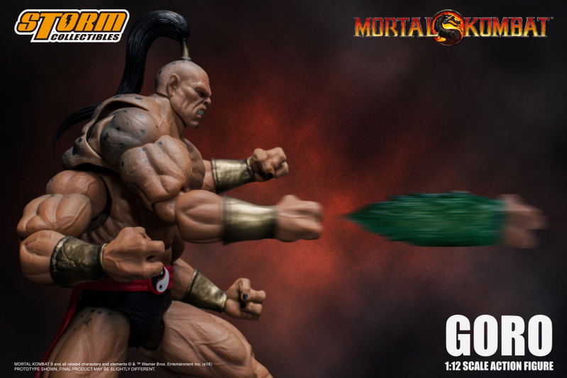 Mortal Kombat 1/12 Scale Pre-Painted Action Figure: Goro image 10