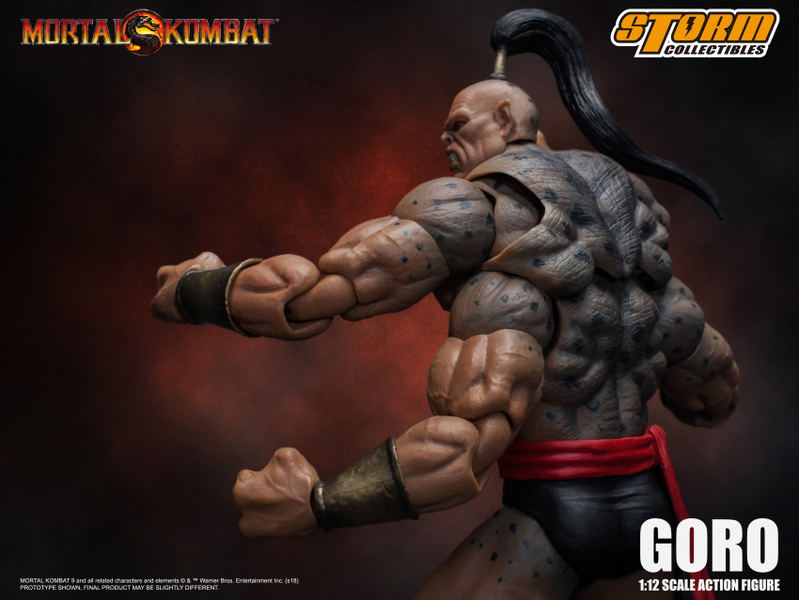 Mortal Kombat 1/12 Scale Pre-Painted Action Figure: Goro image 11