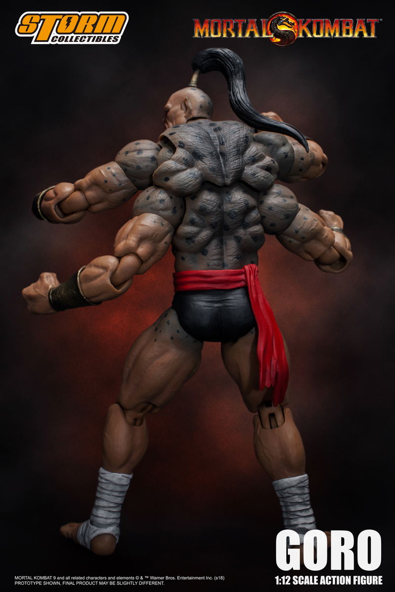 Mortal Kombat 1/12 Scale Pre-Painted Action Figure: Goro image 13