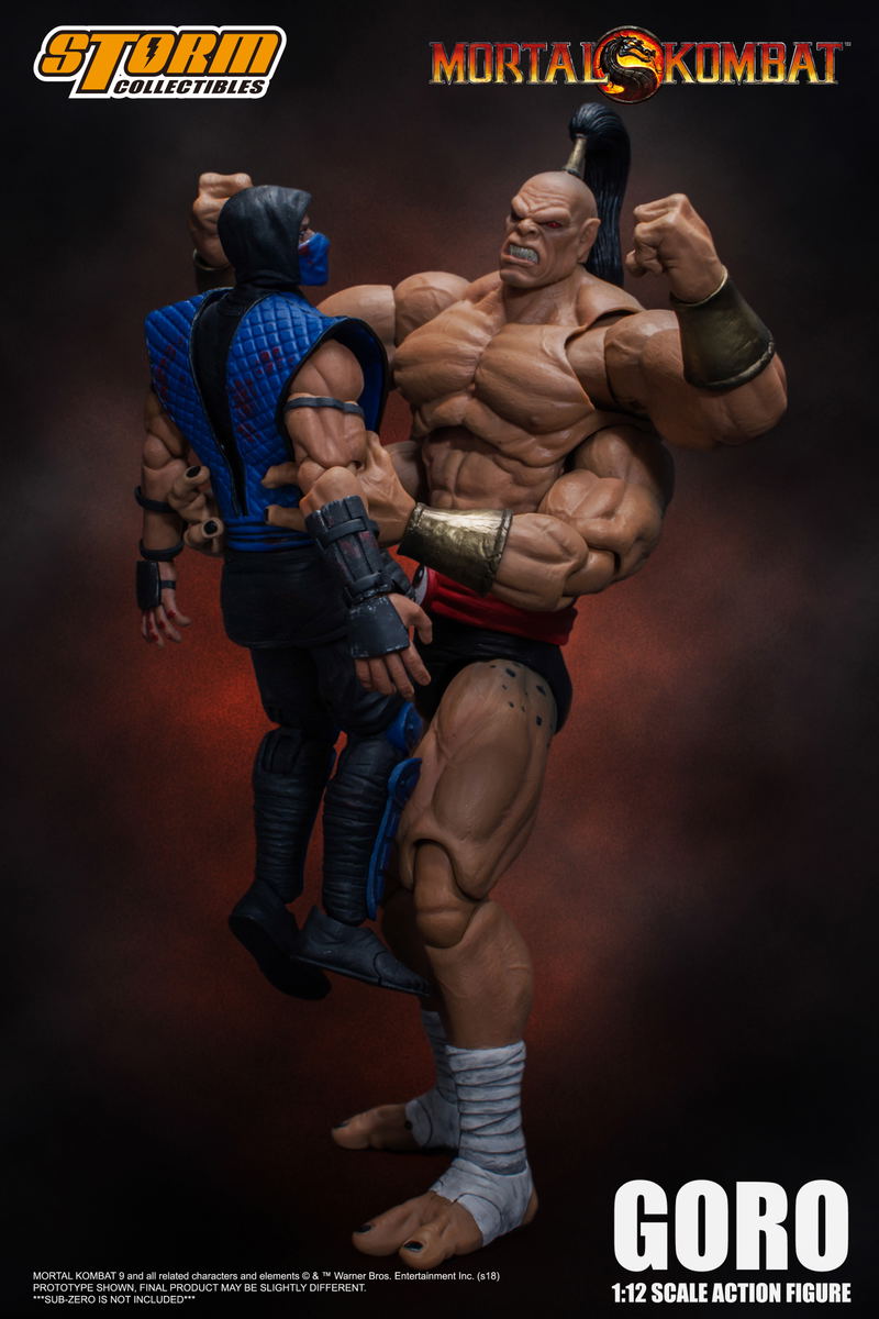 Mortal Kombat 1/12 Scale Pre-Painted Action Figure: Goro image 7