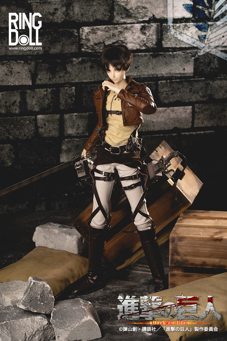 Attack on Titan 1/3 Scale Ball-Jointed Doll: Eren Yeager image 1