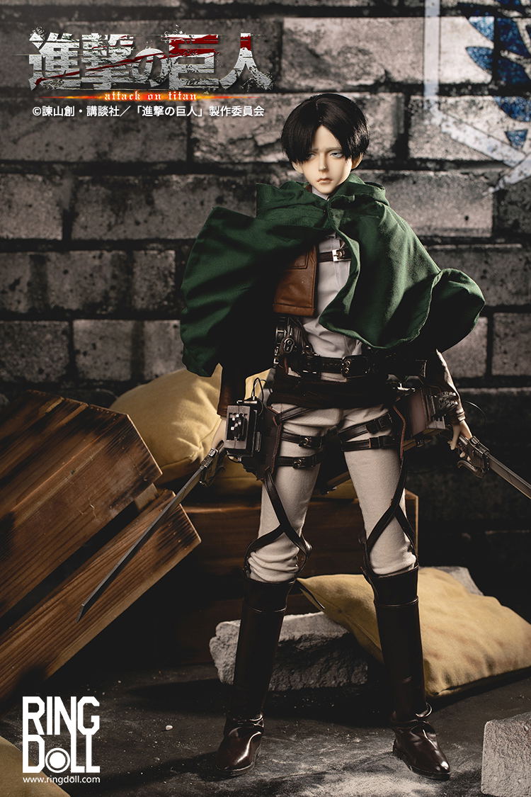 Attack on Titan 1/3 Scale Ball-Jointed Doll: Levi Ackerman Attack on Titan 1/3 Scale Ball-Jointed Doll: Levi Ackerman