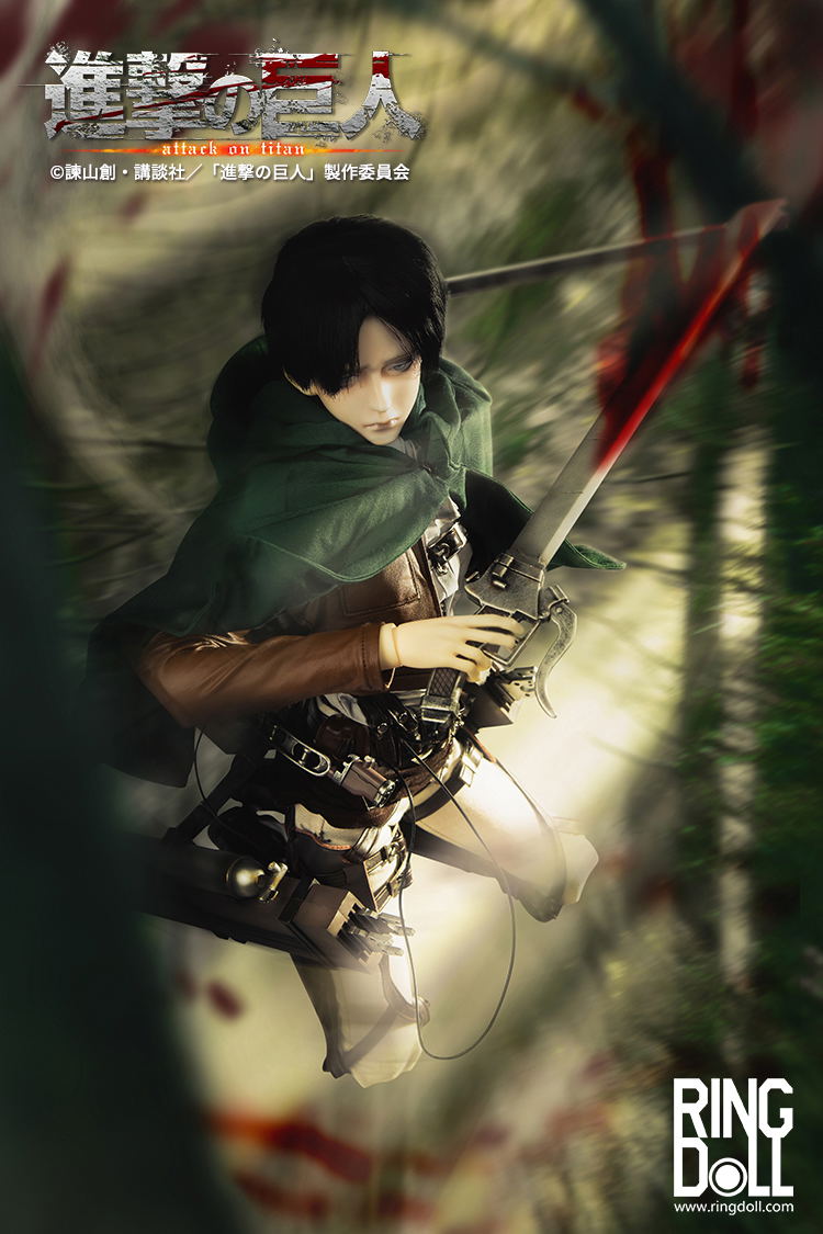 Attack on Titan 1/3 Scale Ball-Jointed Doll: Levi Ackerman image 22