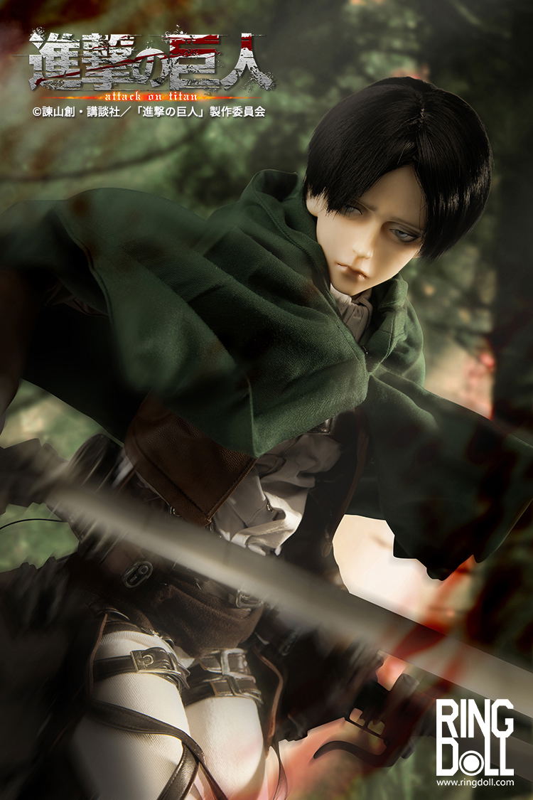 Attack on Titan 1/3 Scale Ball-Jointed Doll: Levi Ackerman image 23