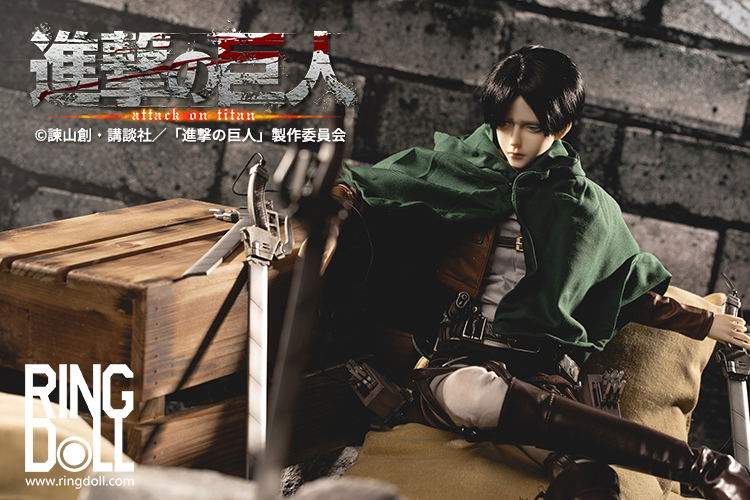 Attack on Titan 1/3 Scale Ball-Jointed Doll: Levi Ackerman image 29