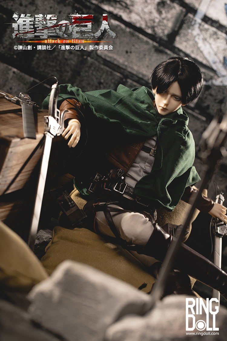 Attack on Titan 1/3 Scale Ball-Jointed Doll: Levi Ackerman image 3