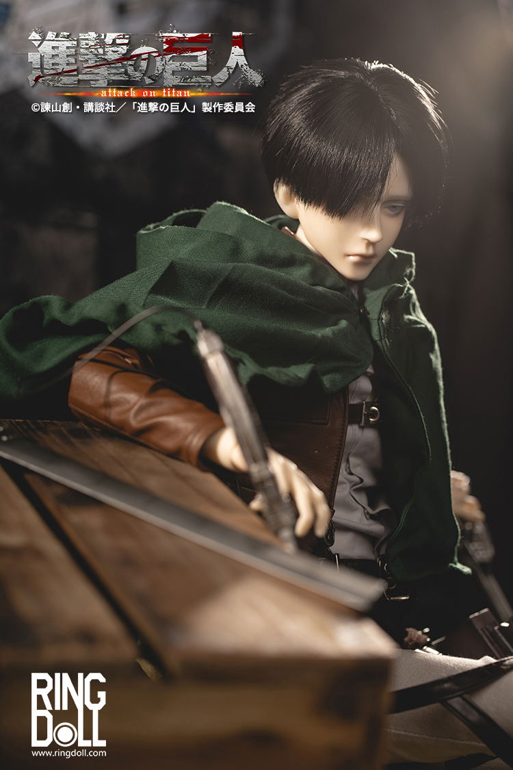 Attack on Titan 1/3 Scale Ball-Jointed Doll: Levi Ackerman image 4