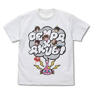 Dempa Akubi Full Color T-shirt White (M Size)_