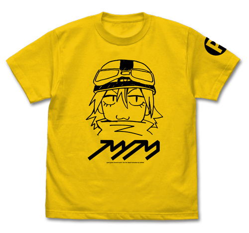 Fooly Cooly - FLCL Haruko T-shirt Canary Yellow (XL Size) image 1