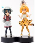 Kemono Friends PLAMAX MF-26 1/20 Scale Model Kit: Minimum Factory Kaban & Serval thumbnail 1