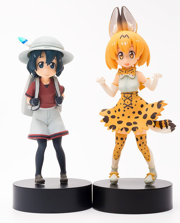 Kemono Friends PLAMAX MF-26 1/20 Scale Model Kit: Minimum Factory Kaban & Serval image 2