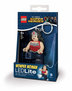 Lego DC Comics Super Heroes LED Keychain Light: Wonder Woman_