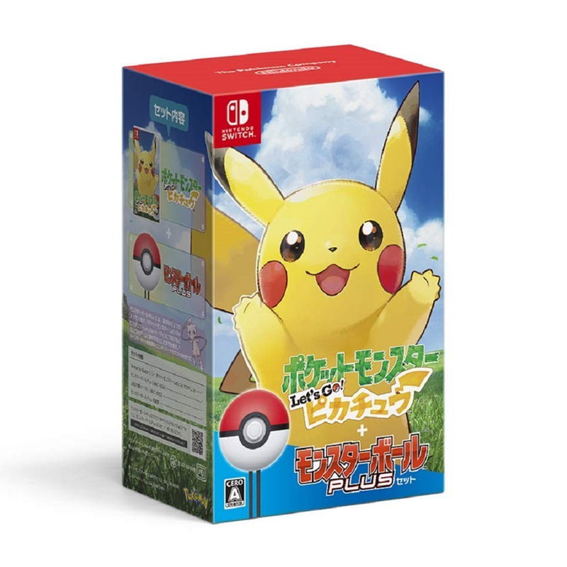 Pocket Monsters Let's Go! Pikachu + Monster Ball Plus Pack image 4