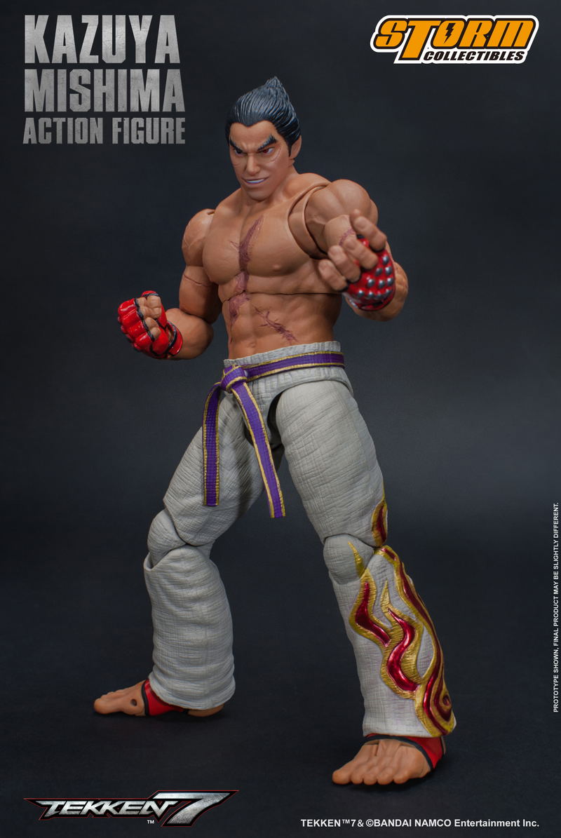 Tekken 7 Pre-Painted Action Figure: Kazuya Mishima image 10