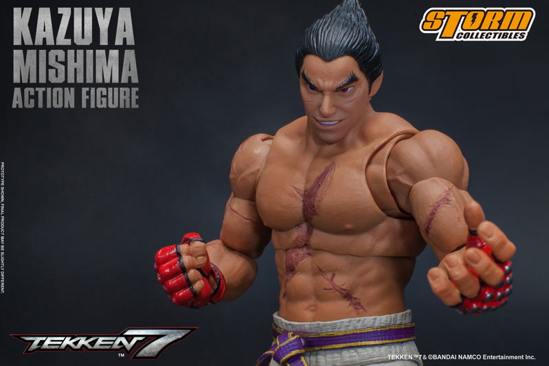 Tekken 7 Pre-Painted Action Figure: Kazuya Mishima image 11