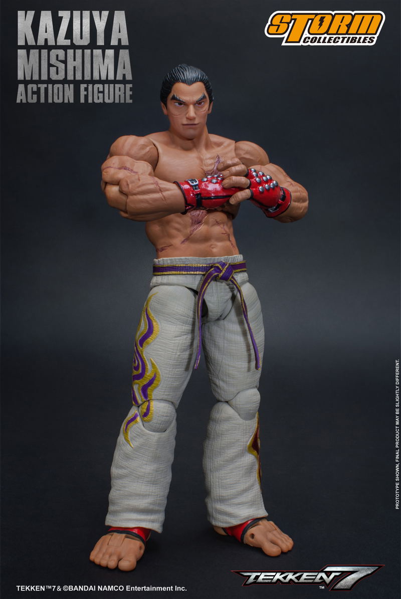 Tekken 7 Pre-Painted Action Figure: Kazuya Mishima image 12