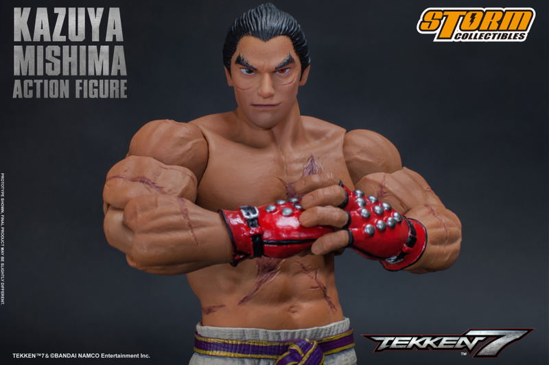 Tekken 7 Pre-Painted Action Figure: Kazuya Mishima image 13