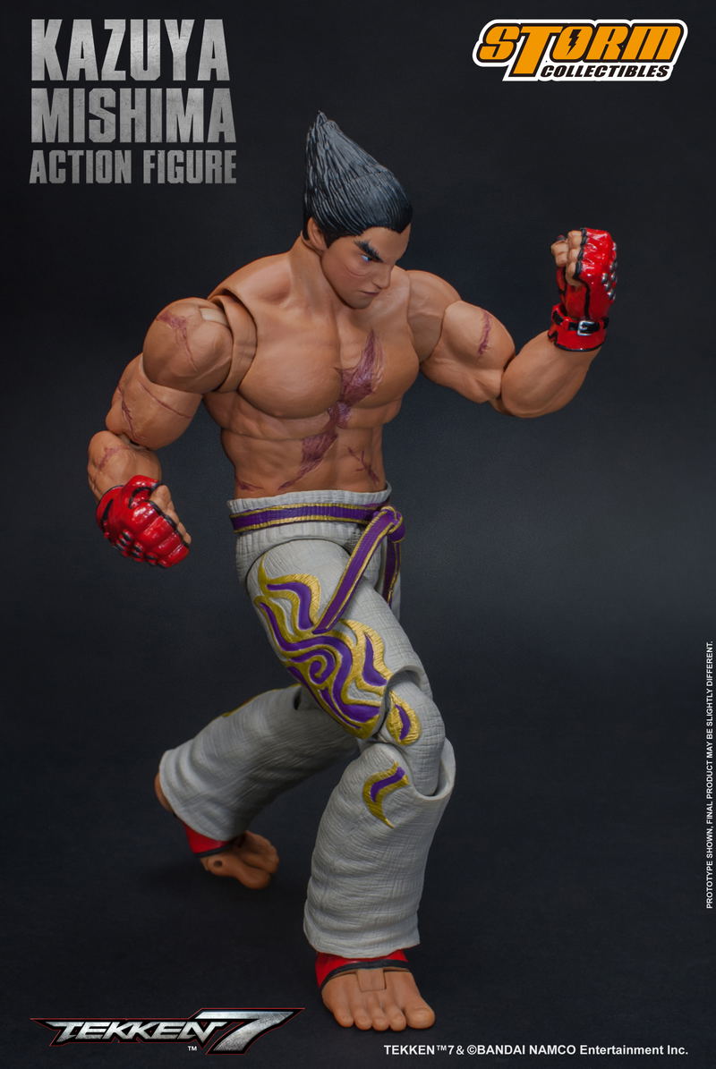 Tekken 7 Pre-Painted Action Figure: Kazuya Mishima image 4