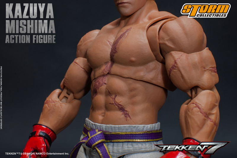 Tekken 7 Pre-Painted Action Figure: Kazuya Mishima image 6