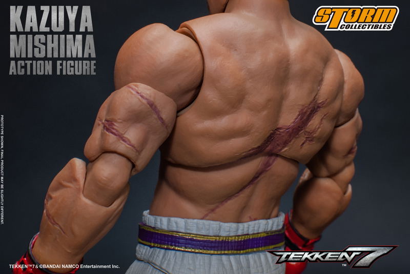 Tekken 7 Pre-Painted Action Figure: Kazuya Mishima image 7