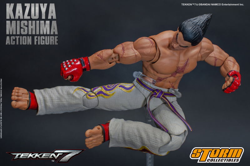 Tekken 7 Pre-Painted Action Figure: Kazuya Mishima image 9