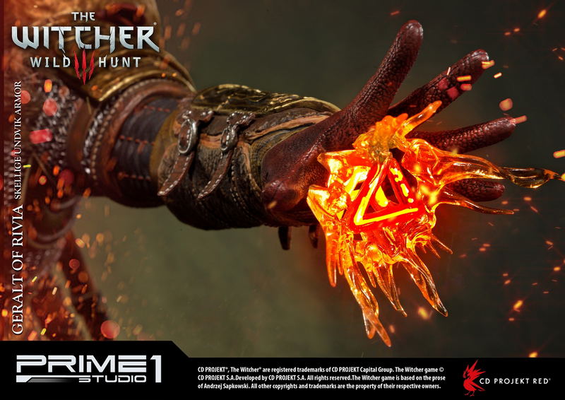 The Witcher 3 Wild Hunt 1/4 Scale Statue: PMW3-07 Geralt of Rivia Skellige Undvik Armor image 29