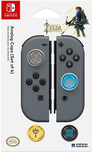 Analog Caps Set of Four for Nintendo Switch Joy-Con (Legend of Zelda Edition)_