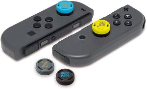 Analog Caps Set of Four for Nintendo Switch Joy-Con (Legend of Zelda Edition)