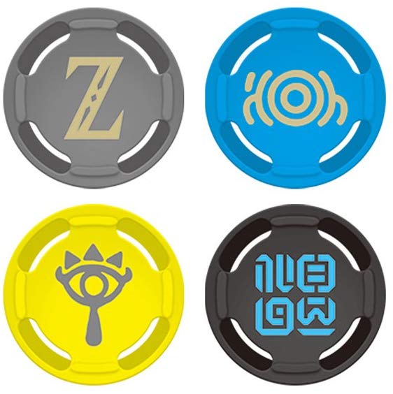 Analog Caps Set of Four for Nintendo Switch Joy-Con (Legend of Zelda Edition) image 3