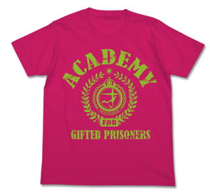Danganronpa V3: Killing Harmony - Gifted Prisoners Academy T-shirt Tropical Pink (XL Size)_