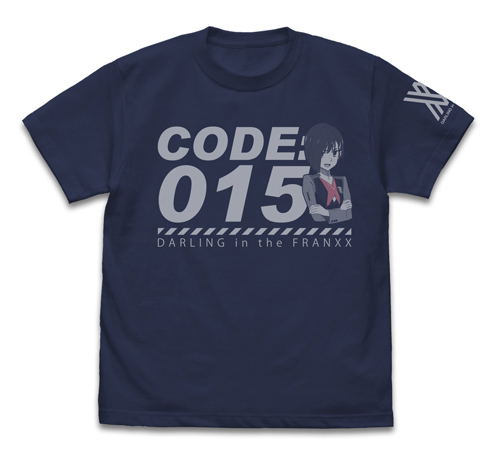 Darling In The Franxx - Ichigo T-shirt Indigo (M Size) image 1