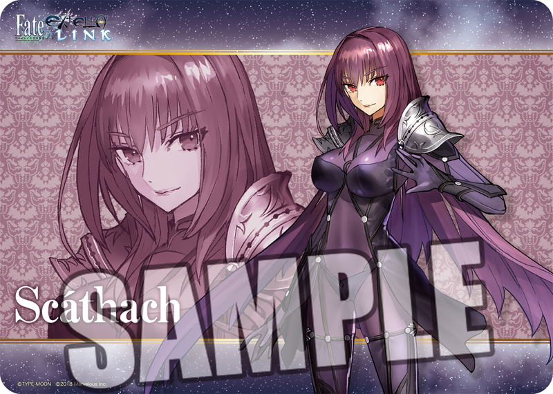 Fate/Extella Link Character Rubber Mat: Scathach image 1