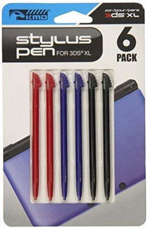 KMD Stylus Pen Set for 3DS XL (6 Pack)_