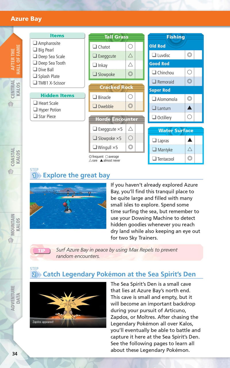 Pokemon X & Pokemon Y: The Official Kalos Region Pokedex & Postgame Adventure Guide (Paperback) image 3