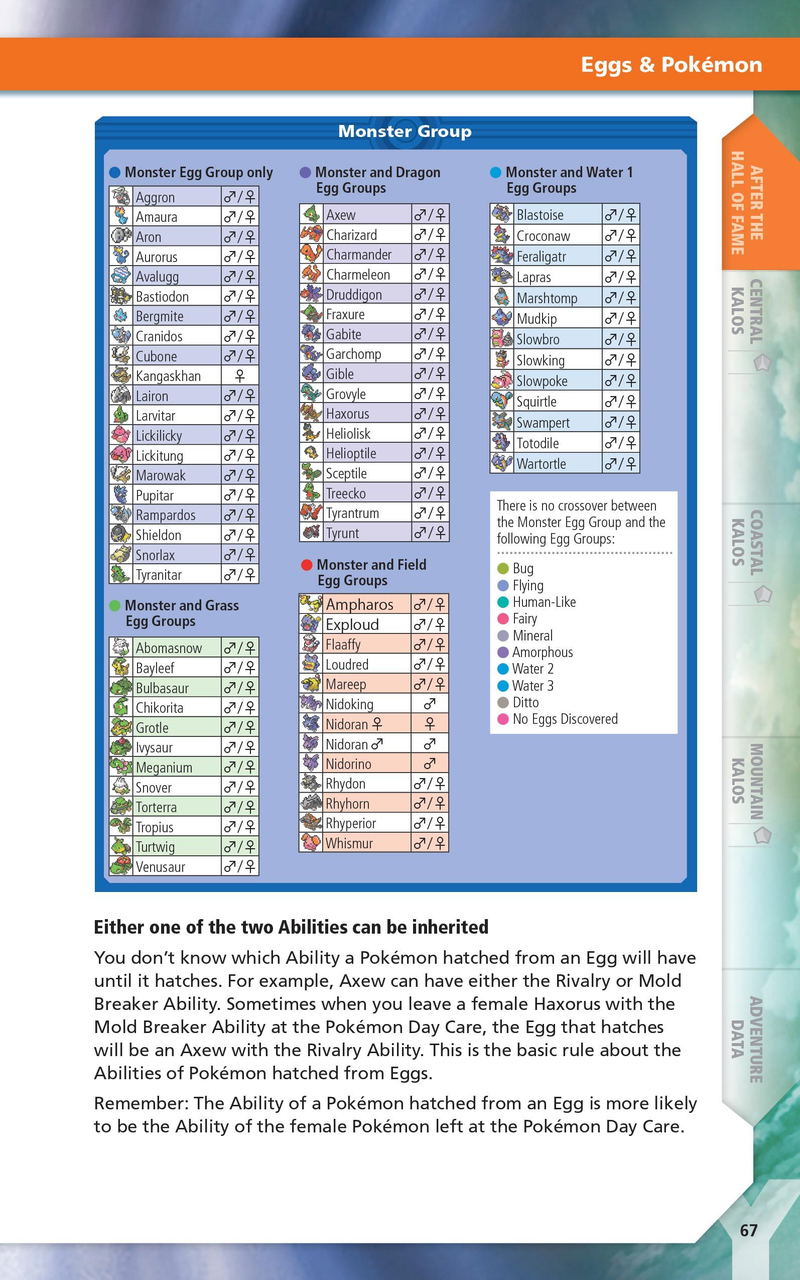 Pokemon X & Pokemon Y: The Official Kalos Region Pokedex & Postgame Adventure Guide (Paperback) image 4