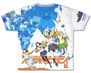 A Story That Leads To The Antarctica Double-sided Full Graphic T-shirt (S Size)