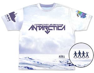 A Story That Leads To The Antarctica Double-sided Full Graphic T-shirt (XL Size)