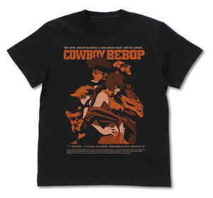 Cowboy Bebop T-shirt - Cover Art Ver. Black (XL Size)_