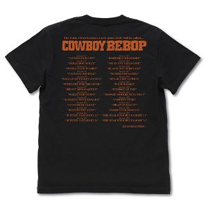 Cowboy Bebop T-shirt - Cover Art Ver. Black (XL Size)