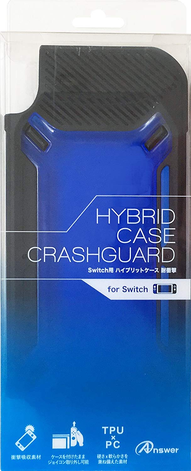 Crashguard Hybrid Case for Nintendo Switch (Blue) image 1