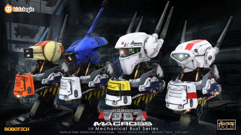 Kidslogic ST06 Robotech 1/8 Scale Mechanical Bust Statue: Valkyrie VF-1J image 10